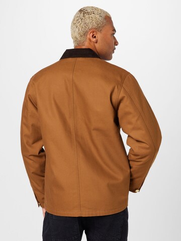 Carhartt WIP Between-season jacket 'Michigan' in Brown