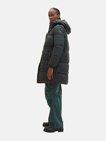 TOM TAILOR DENIM Wintermantel in Groen