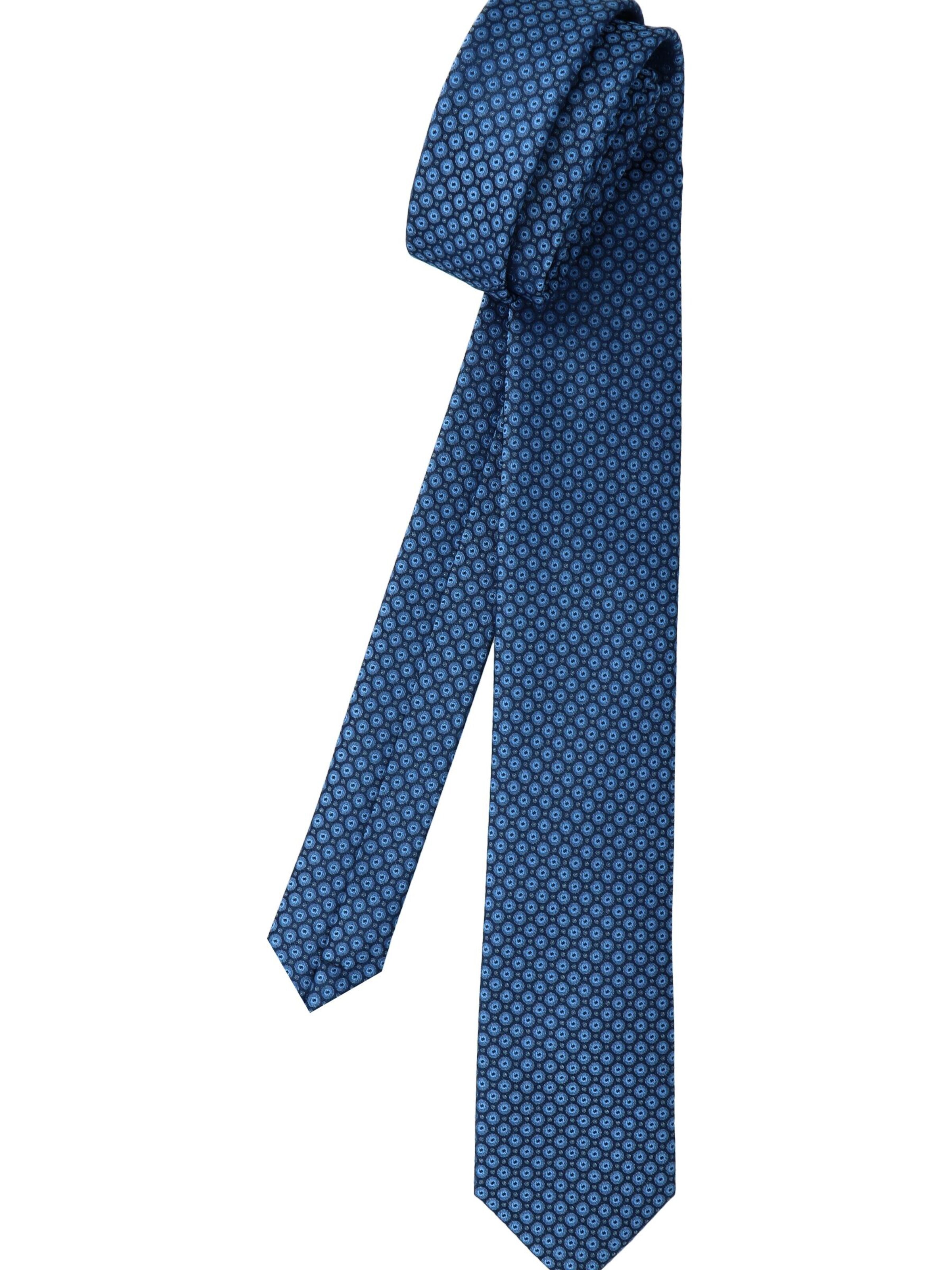 WILLEN Krawatte 'Kleinmuster Marine'‌‌‌‌‌‌‌‌‌ in One Size in blau, Produktansicht