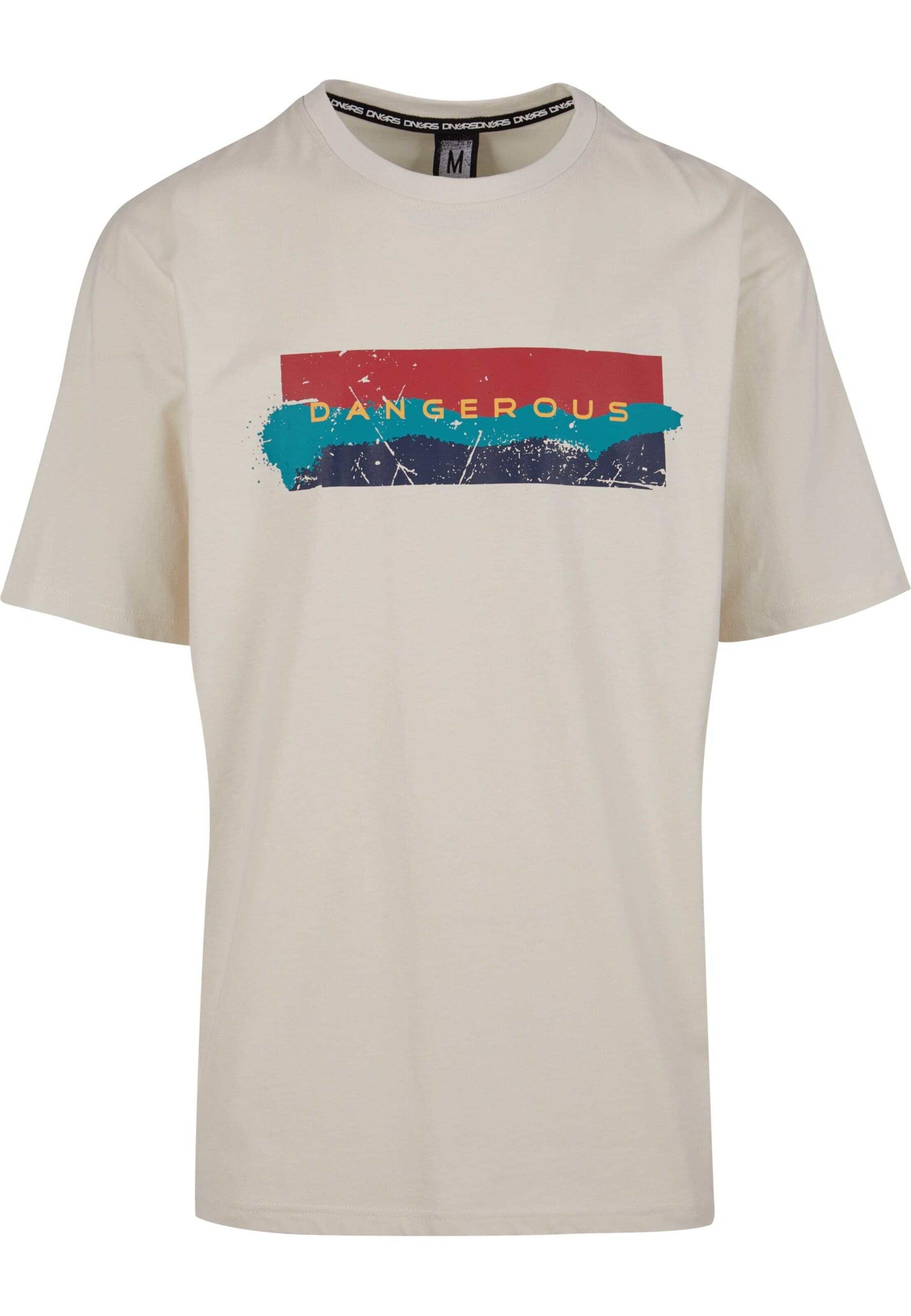 Maglietta di Dangerous DNGRS in beige: frontale