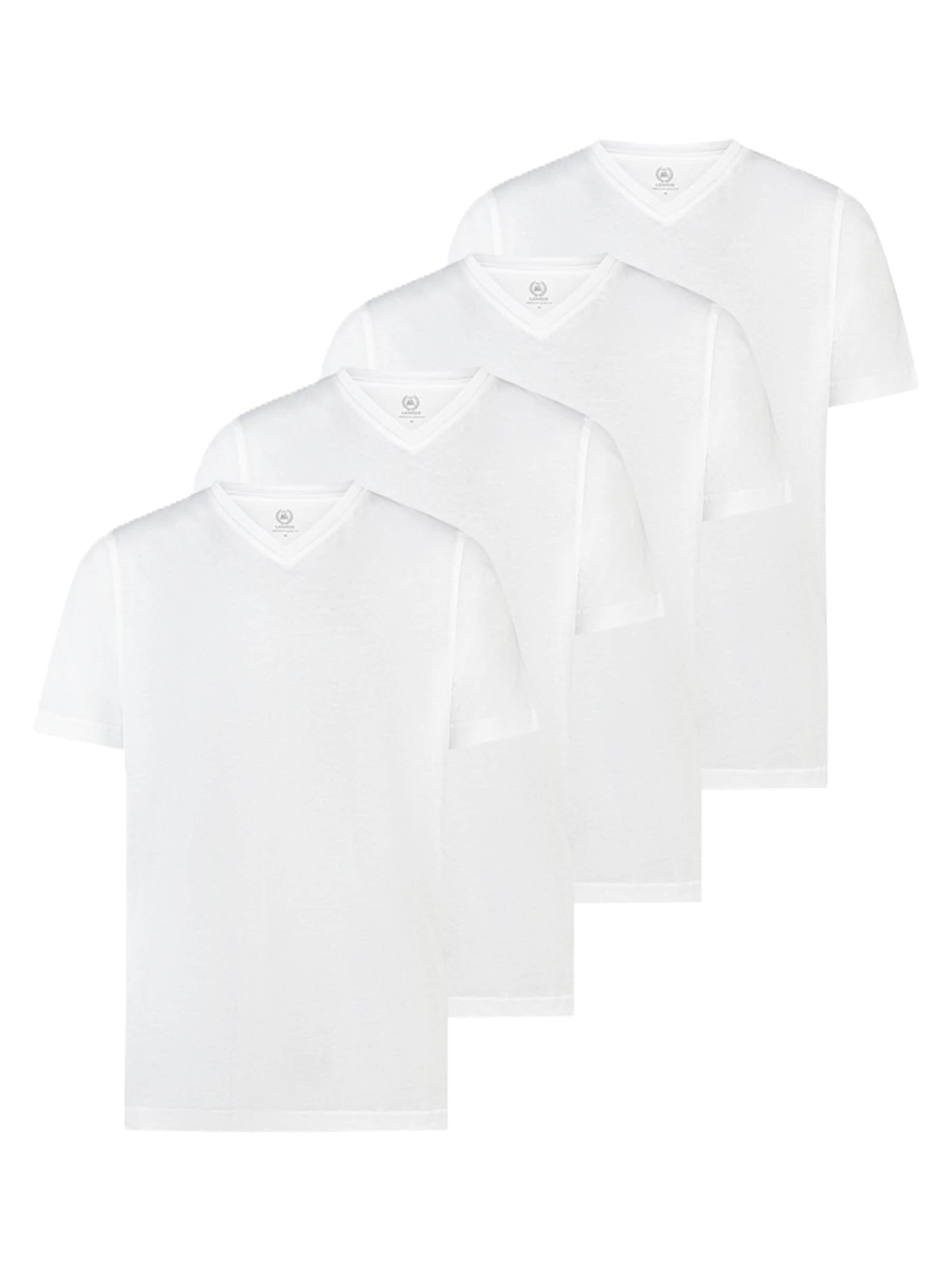 LERROS Shirt 'Basic' in Weiß: Vorderseite