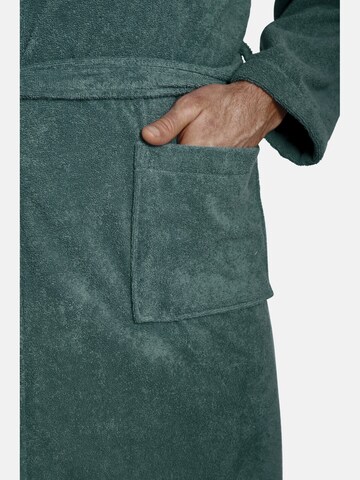 Charles Colby Long Bathrobe in Green