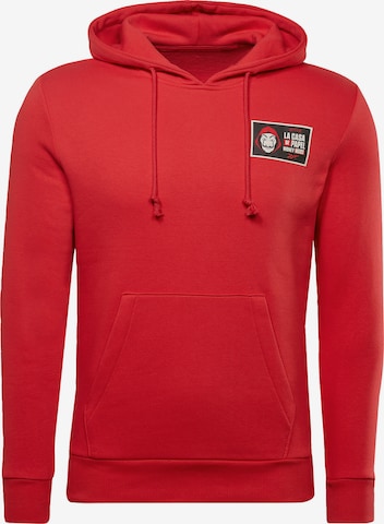 Reebok Sweatshirt 'La Casa De Papel' in Red: front