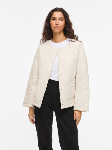 VILA Tussenjas in Beige: voorkant