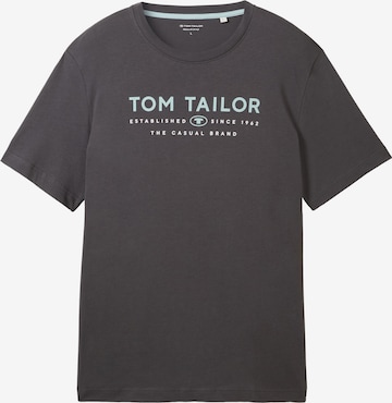 Maglietta di TOM TAILOR in grigio: frontale