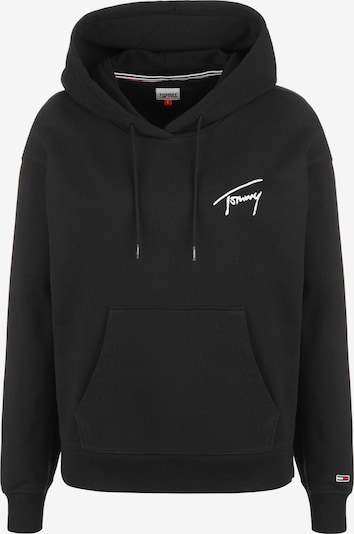 Tommy Jeans Sweatshirt 'Signature' in dunkelblau / rot / schwarz / weiß, Produktansicht