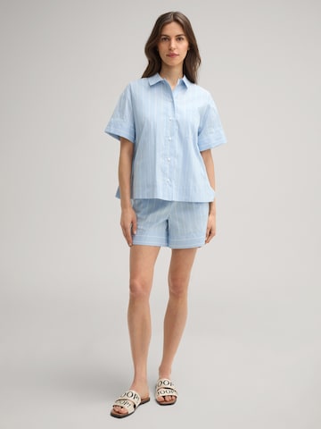 JOOP! Blouse 'Beatrice' in Blauw