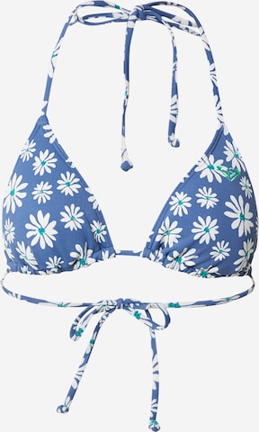 ROXY Kolmio Bikinitoppi 'Essentials Tiki Tri' värissä sininen: etupuoli