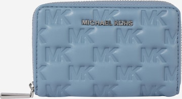 MICHAEL Michael Kors Портмоне в синьо: отпред