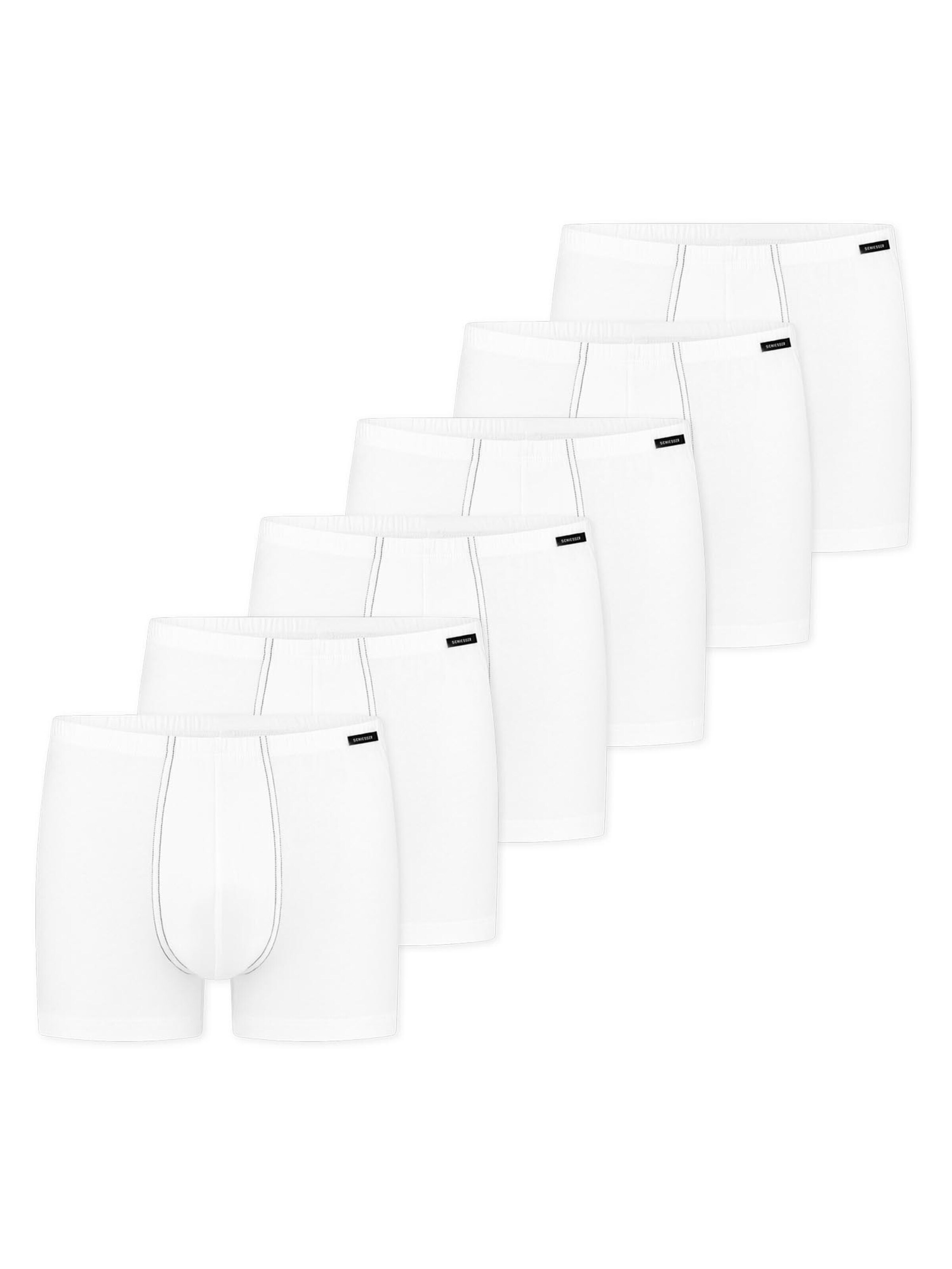 SCHIESSER Boxershorts 'Cotton Essentials'‌‌‌‌‌‌‌ in Weiß: Vorderseite