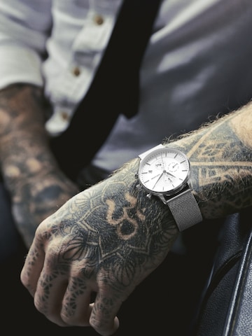 Lucleon Analog watch 'Laurens' in Silver