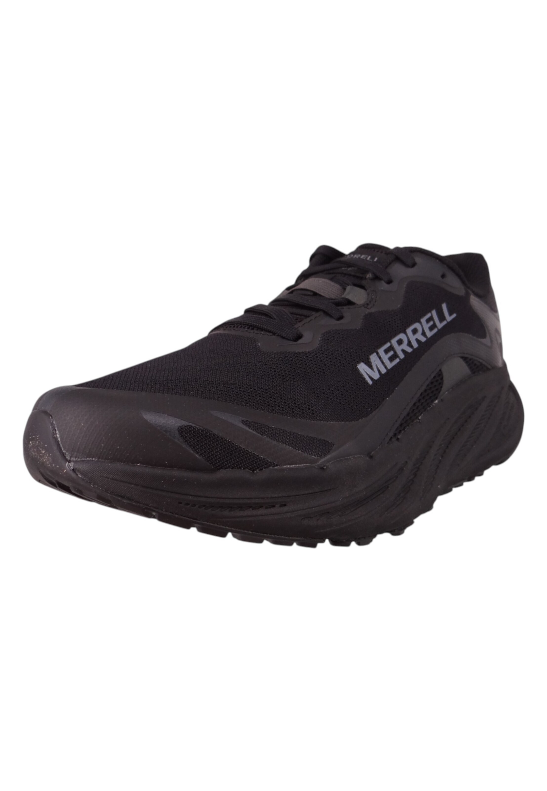 MERRELL - Sapato com atacadores em preto: frente