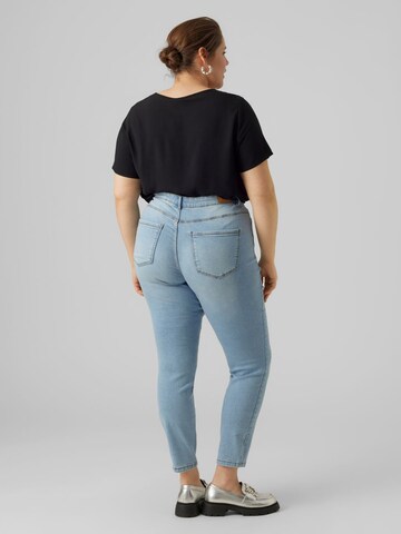 Vero Moda Curve Skinny Jeans in Blau