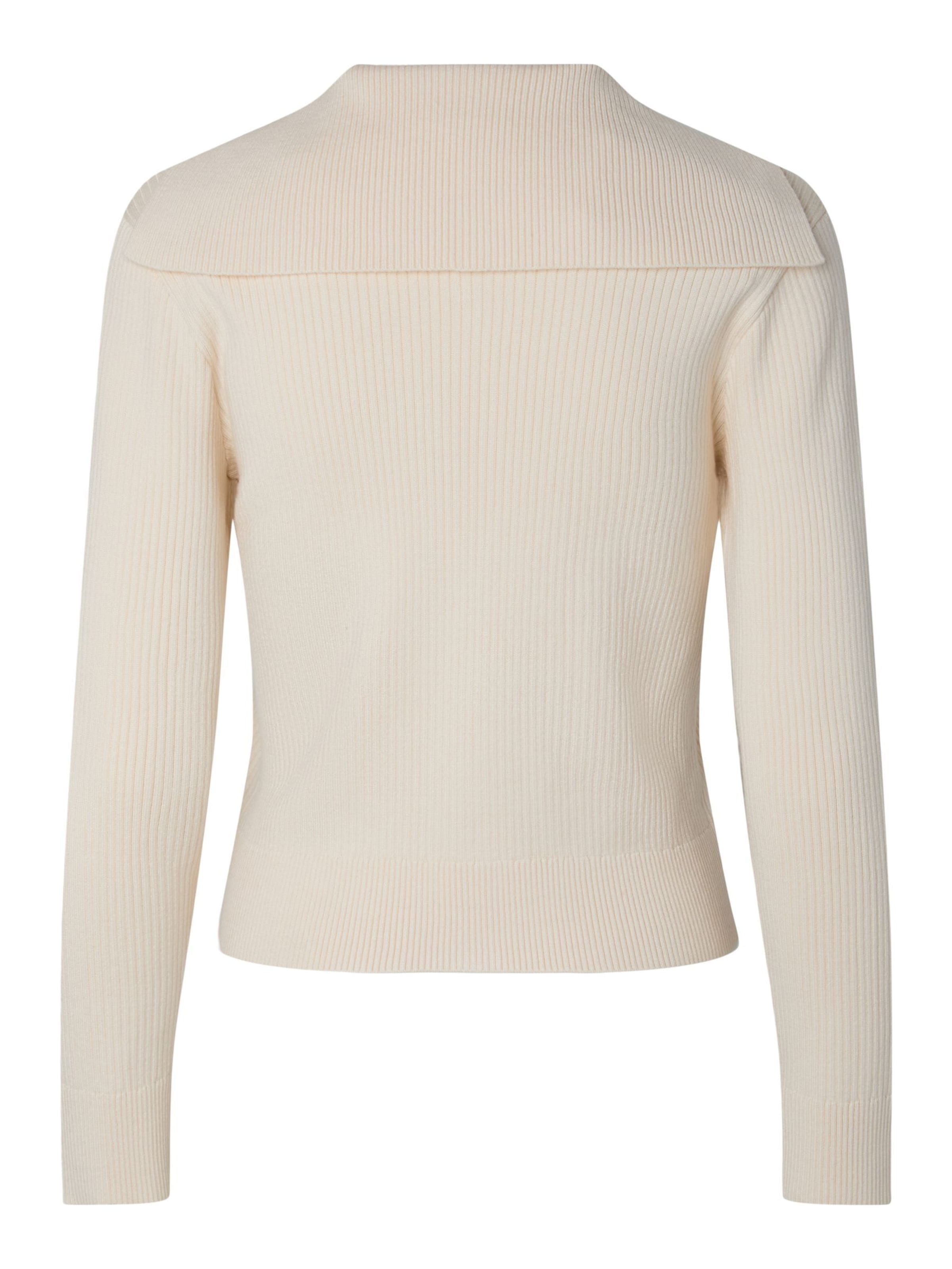 Cardigan 'YASCamelia' YAS en blanc