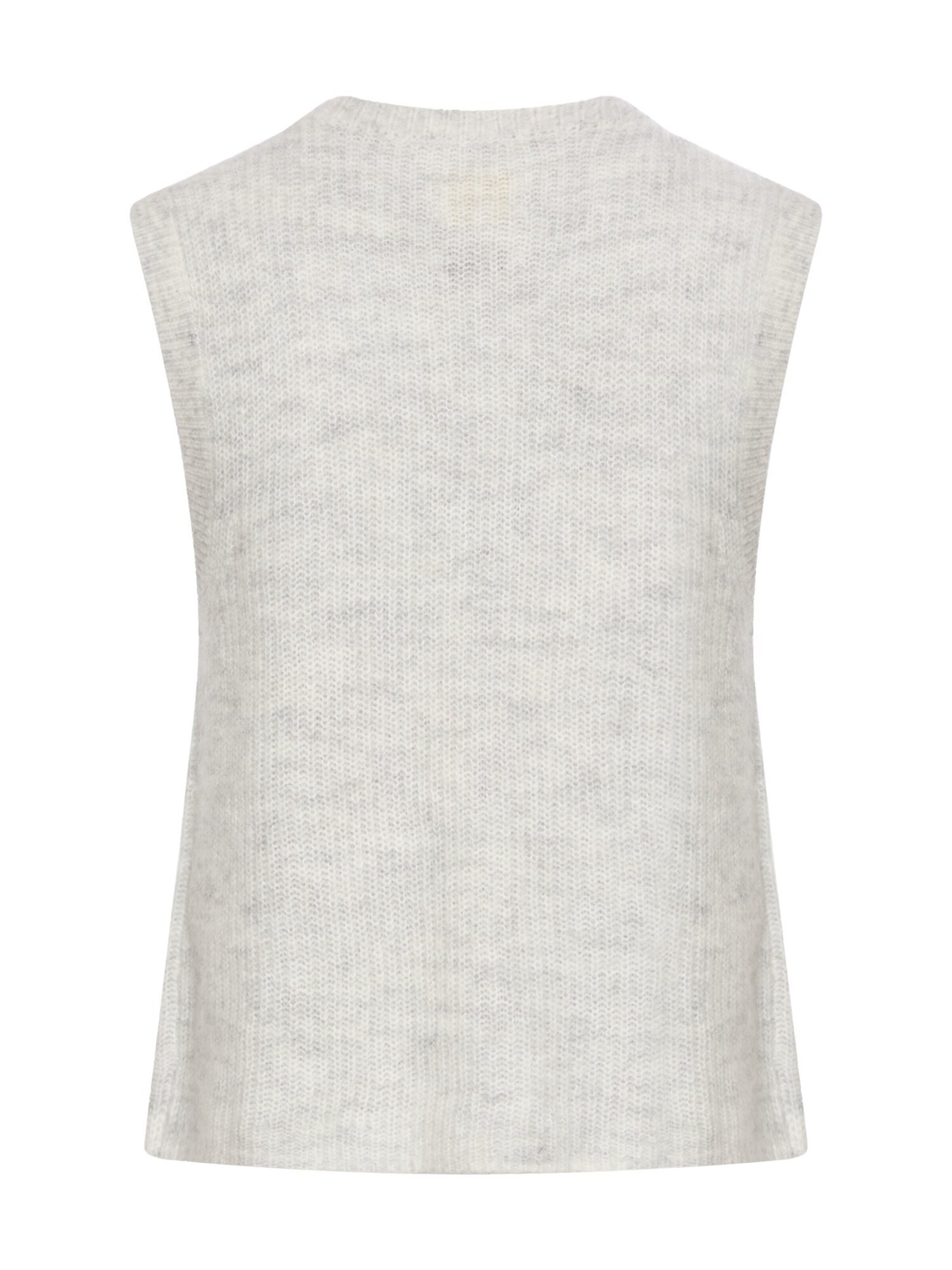 CAMEL ACTIVE Strickweste mit Knopfleiste in Grau