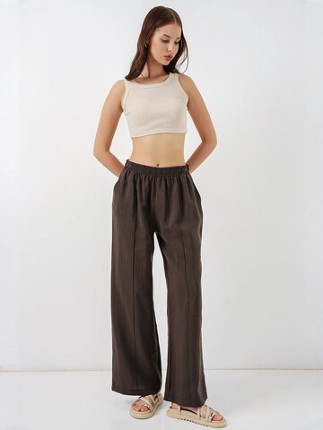 Bigdart Wide leg Pants 'Hose' in Brown