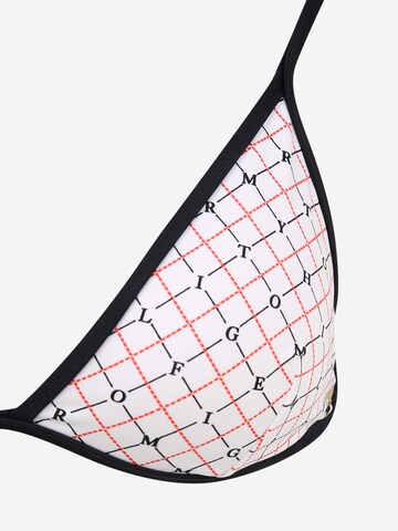 Tommy Hilfiger Underwear Треугольник Верх бикини в Белый