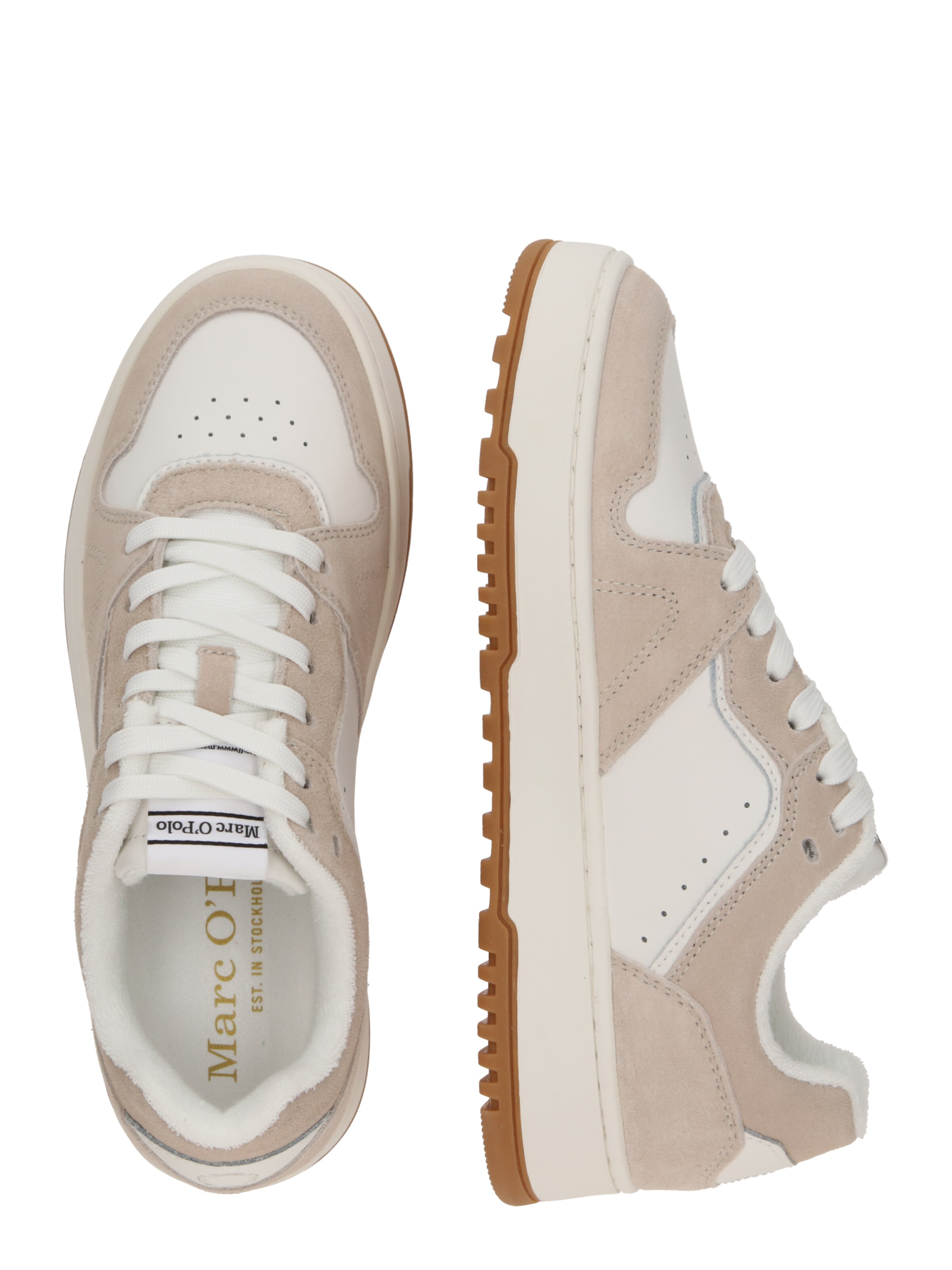 Sneaker bassa di Marc O'Polo in beige