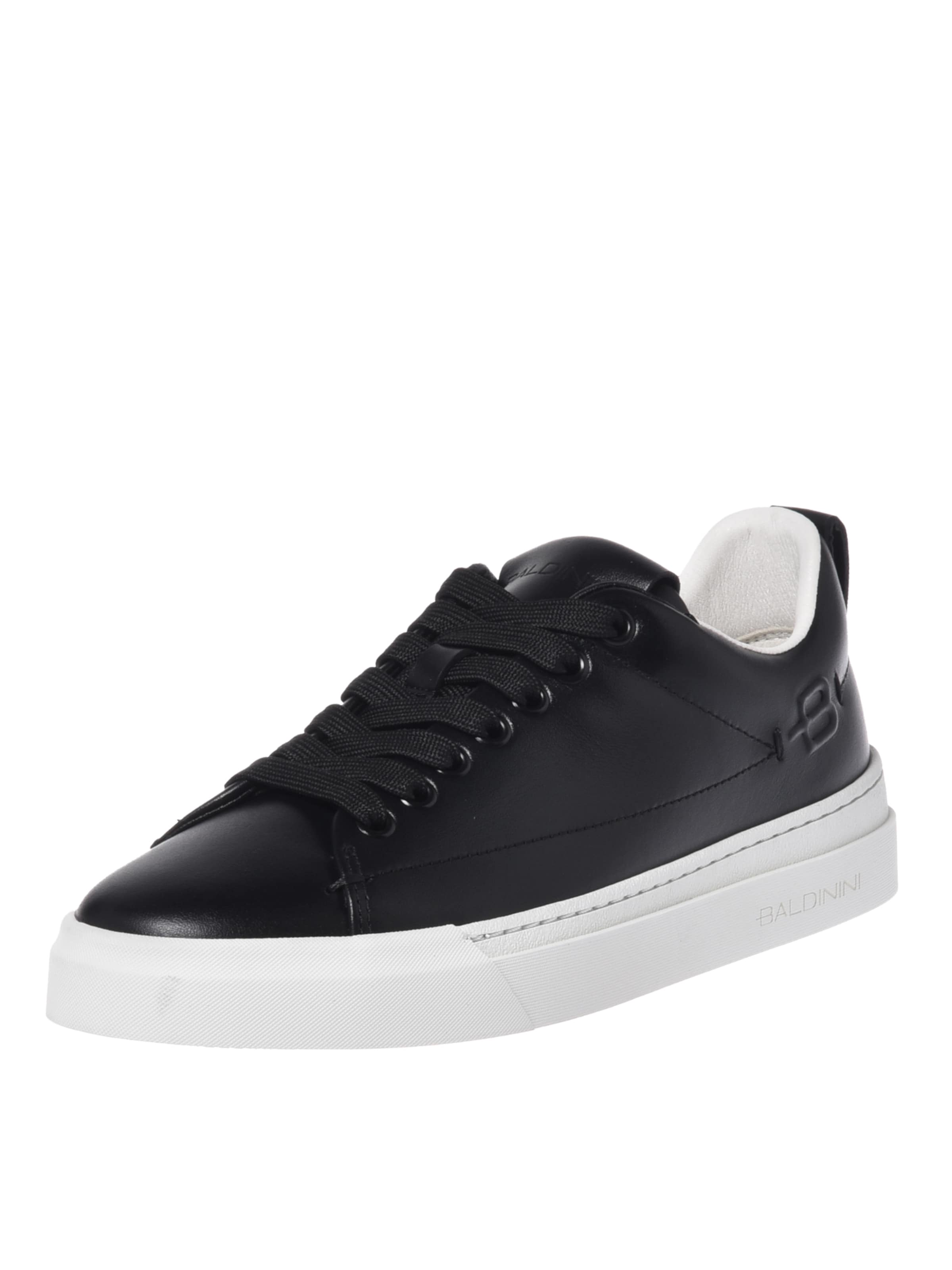 BALDININI Sneakers laag in Zwart: voorkant