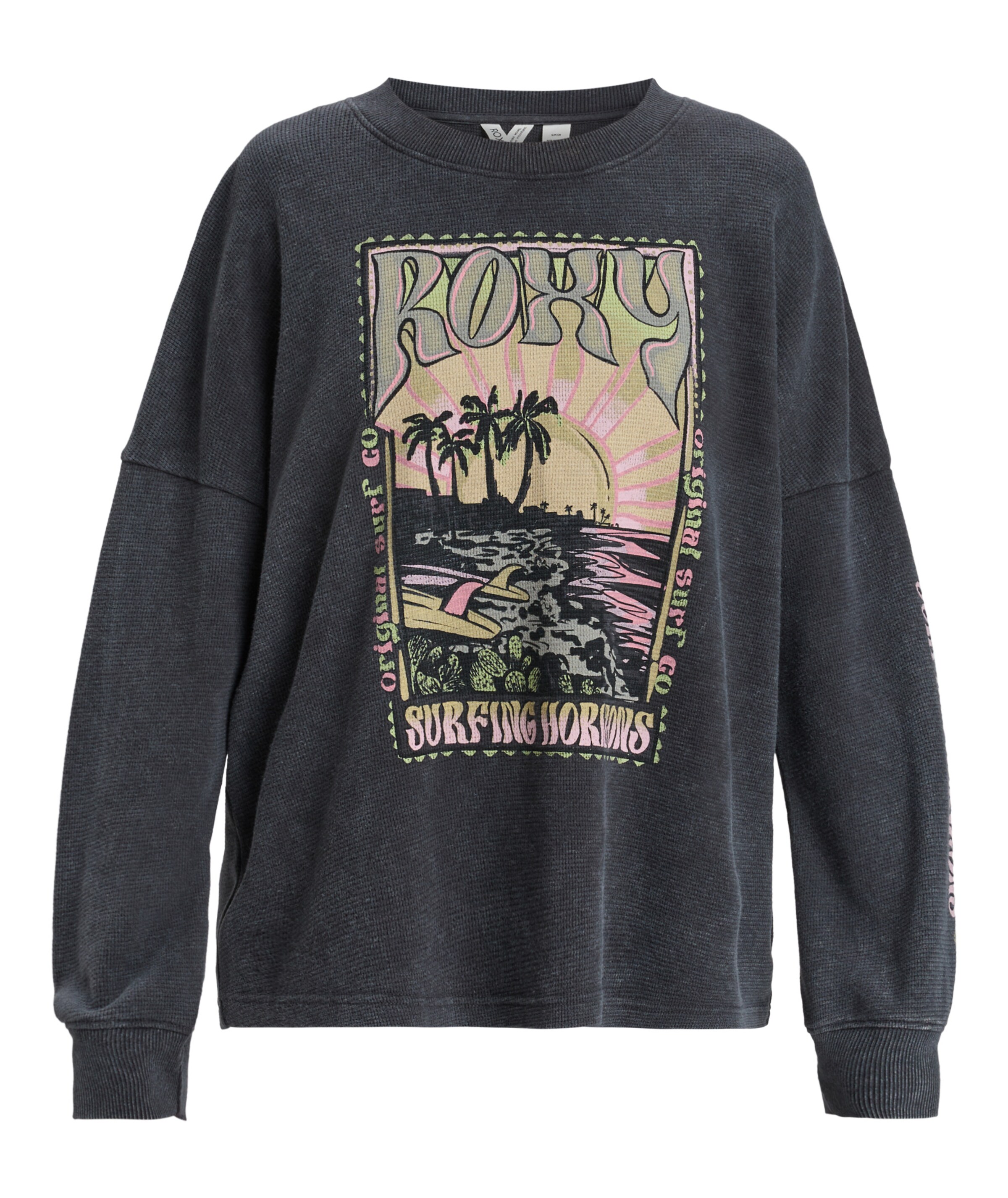 ROXY Shirt 'Eastside Midweight' in Blauw: voorkant
