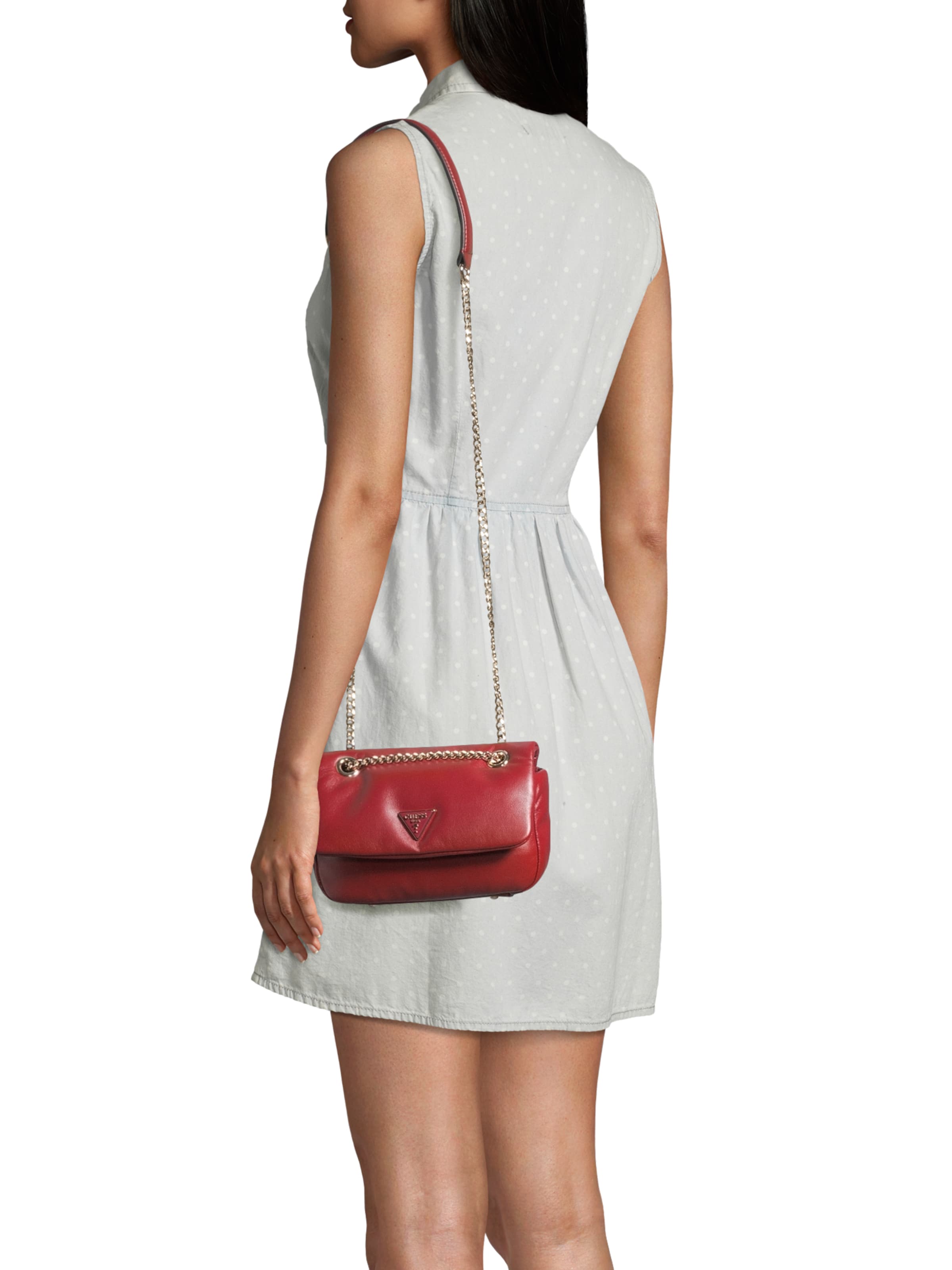 Sac à bandoulière 'SUNETRA' GUESS en rouge