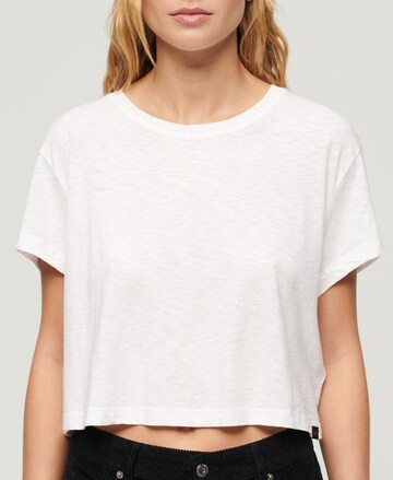 T-shirt Superdry en blanc