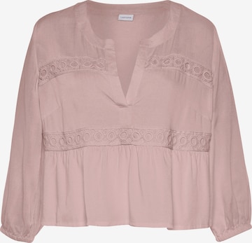 VIVANCE Blouse in Pink: front