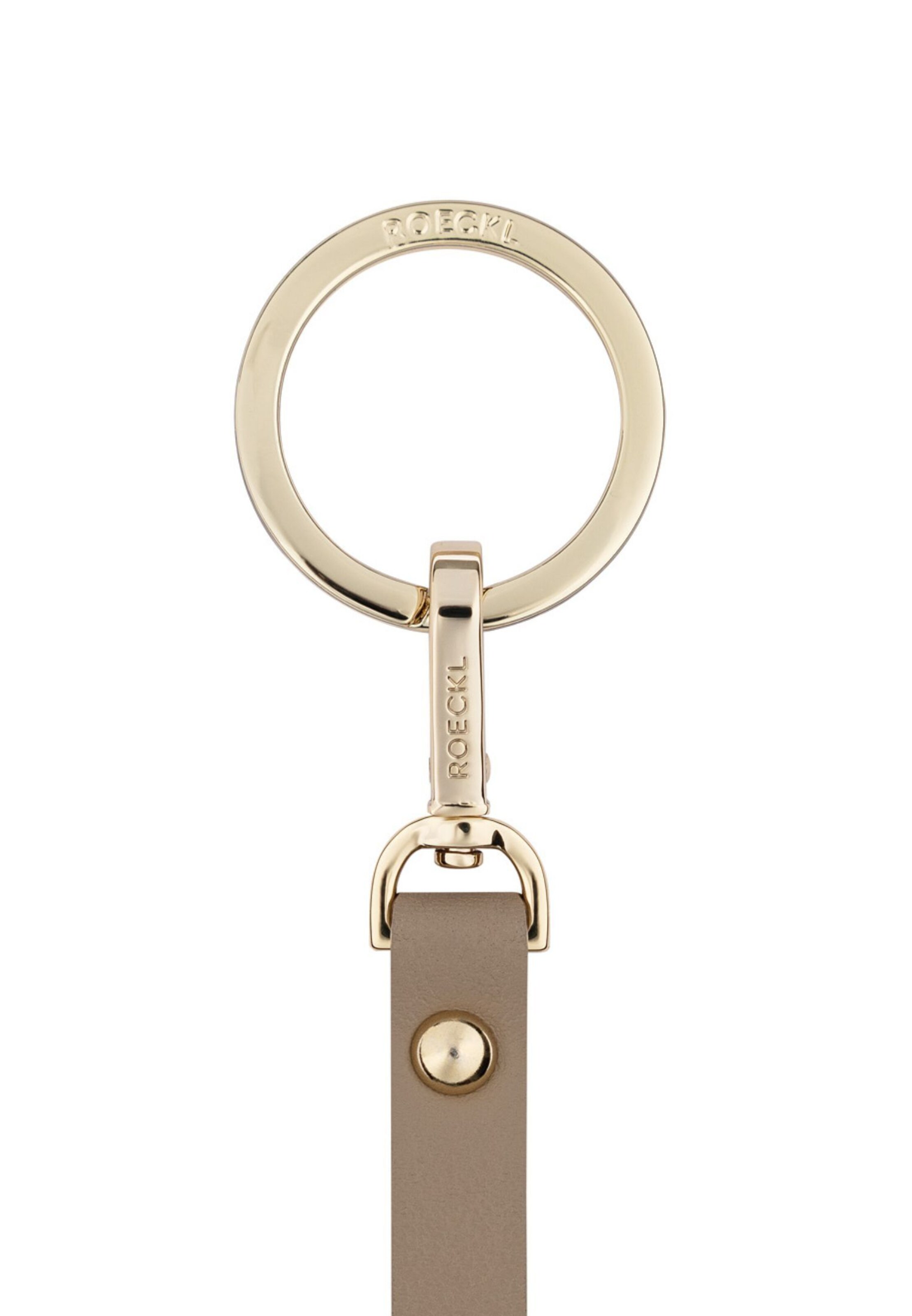 Porte-clés 'HERZBLATTL' Roeckl en beige