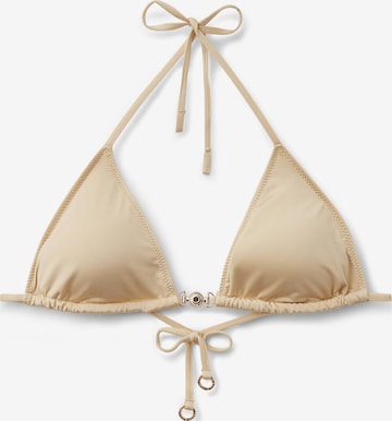 CALZEDONIA Triangel Bikinitop 'Minimal Fit' in Beige: Vorderseite