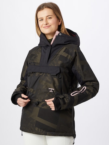 Superdry Outdoorjas 'Rescue' in Groen: voorkant