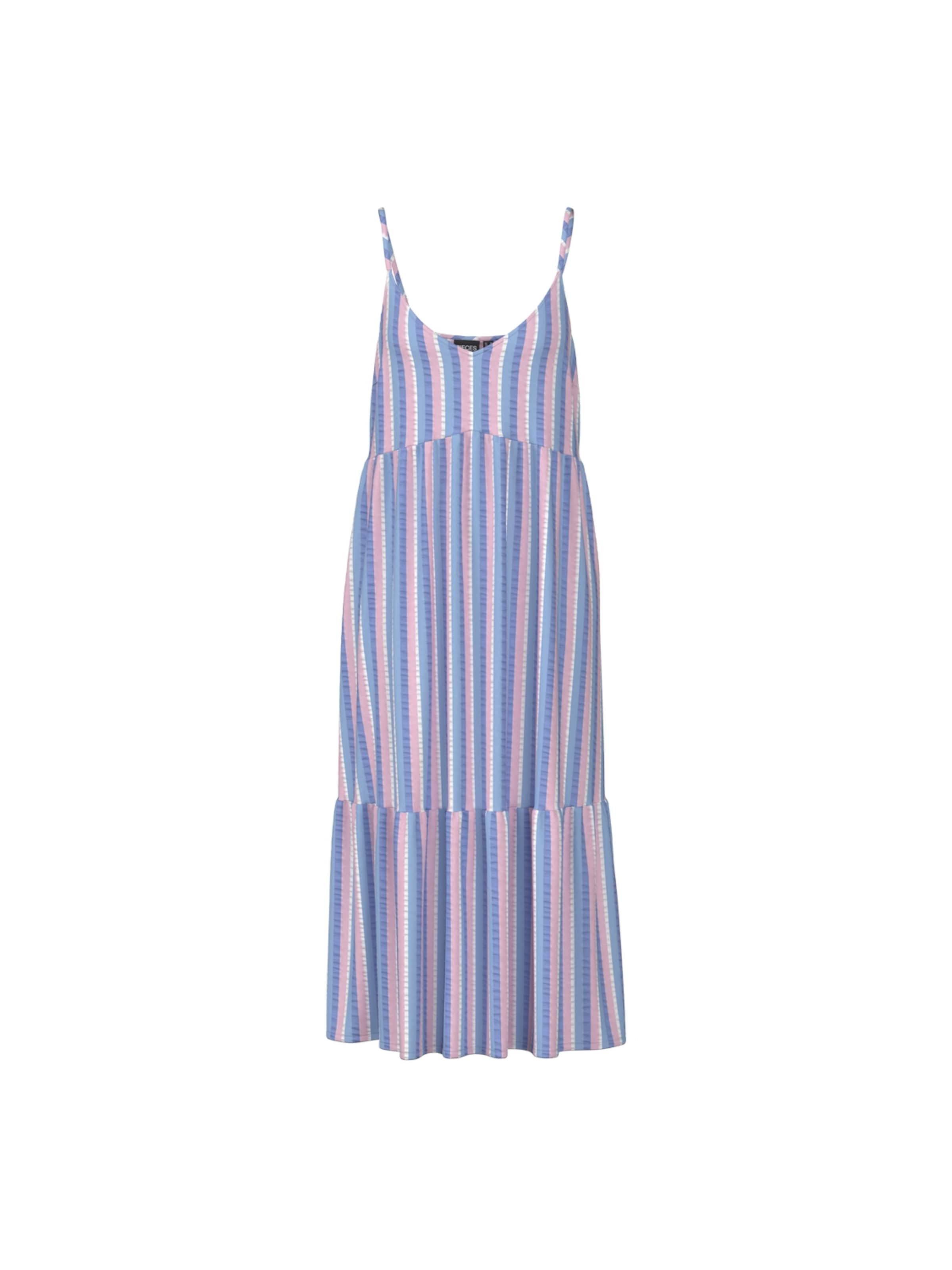PIECES Summer Dress 'PCAitlyn' in Blue: front
