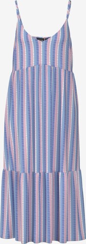 PIECES Letní šaty 'AITLYN' – modrá: přední strana