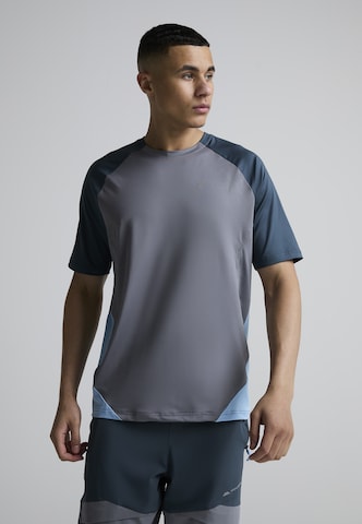MONTERRAIN Performance Shirt 'Vault' in Blue: front