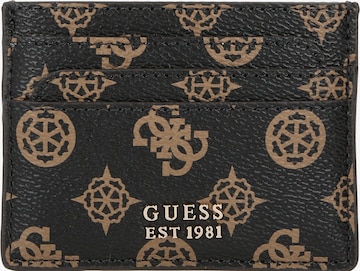 Astuccio 'LAUREL' di GUESS in marrone: frontale