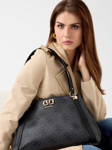 Cabas GUESS en noir : devant