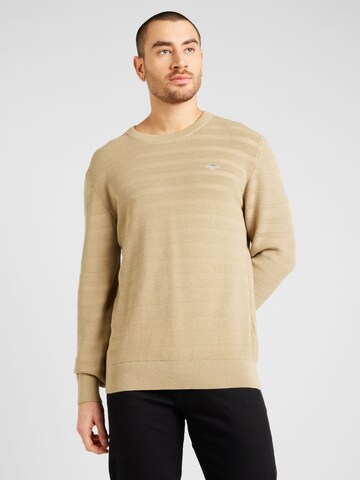 GANT Pullover in Beige: predná strana