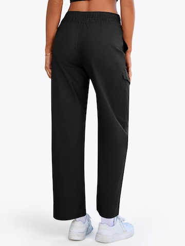 Imily Bela - regular Pantalón cargo en negro: atrás