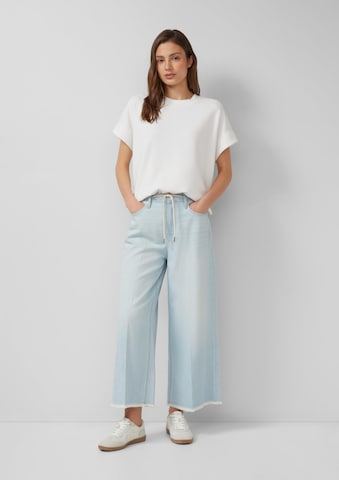 s.Oliver Wide Leg Jeans 'Suri' in Blau