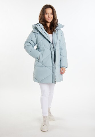 usha WHITE LABEL Winter coat in Blue