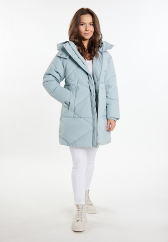 usha WHITE LABEL Χειμερινό παλτό σε μπλε