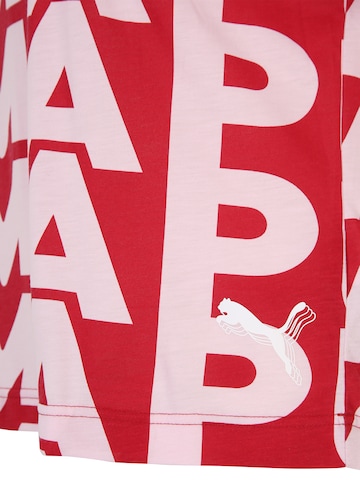 PUMA Sportshirt 'Arc-hitect' in Rot