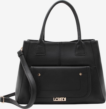 melns L.CREDI Rokassomiņa 'Ragda': no priekšpuses