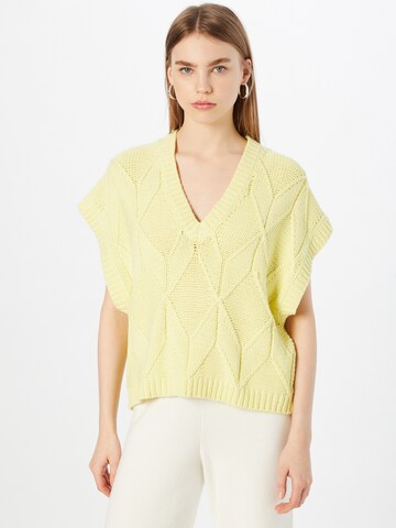 Pull-over 'Gilda' Stella Nova en jaune : devant