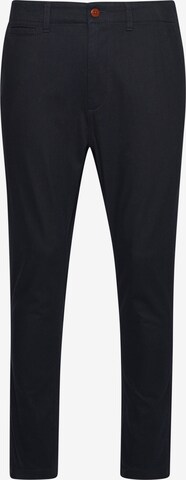 Superdry Slim fit Chino Pants in Blue: front