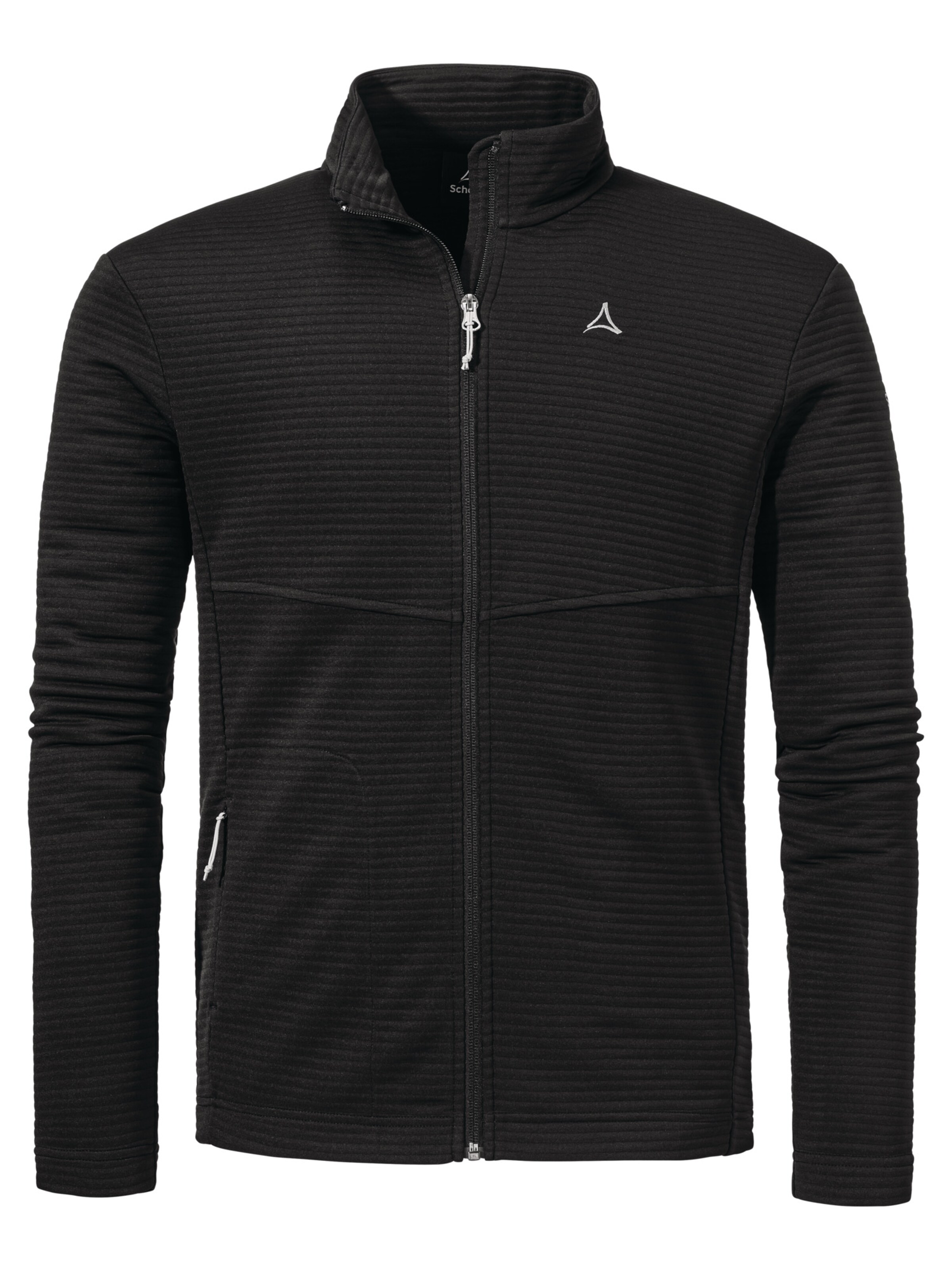 Veste en polaire fonctionnelle ' Hiking CIRC Fleece Jk Style Smue MNS ' Schöffel en noir : devant