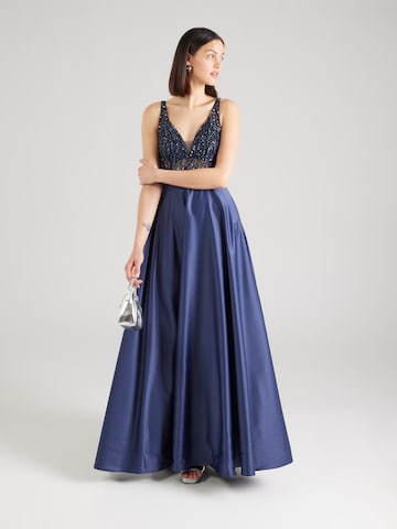 mascara Abendkleid in Blau