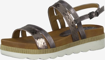 MARCO TOZZI Sandals in Grey: front