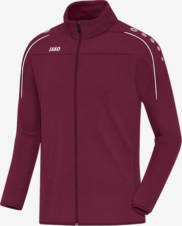 JAKO Athletic Jacket in Red: front