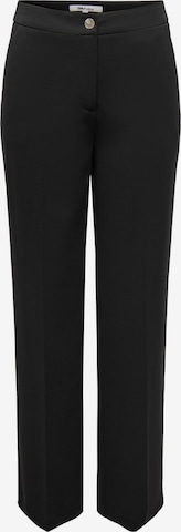 ONLY Regular Pleated Pants in Black: front