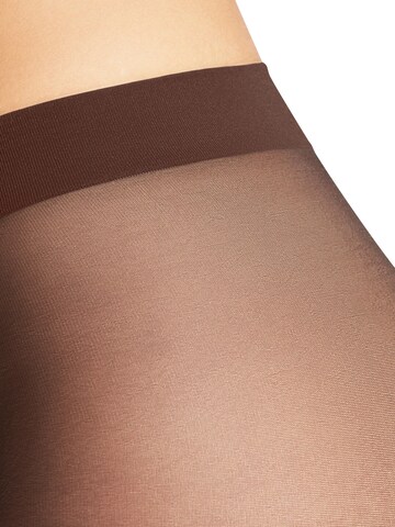 FALKE Tights 'Pure Matt' in Brown